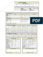 Formato de Solicitud de Empleo - Formulario