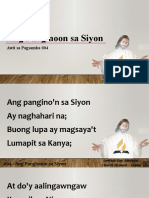004 - Ang Panginoon Sa Siyon