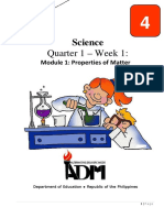 Quarter 1 - Week 1:: Science