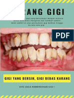 Poster Karang Gigi