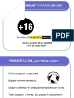 Taller de Podcast y Radio On Line