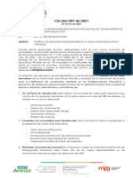 DS Circular 009 Del 29ene2021 Entrega Dotacion Bioseguridad