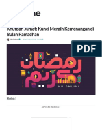 Khutbah Jumat_ Kunci Meraih Kemenangan di Bulan Ramadhan