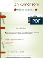 Aman Kumar Soni: Mining Engineer