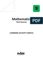 Mathematics 9 LAS Quarter 3