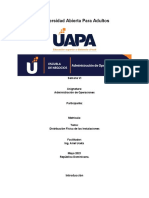 Tarea 6 Distribución Física de Las Instalaciones