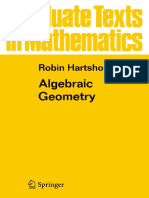 Algebric Geometry - Hartshorne