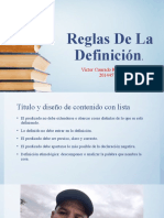 Reglas de La Definición USAC