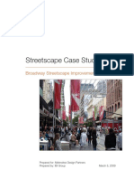 Streetscape Case Studies: Broadway Streetscape Improvement Project