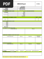 DMN-8D Report: Target Date: Actual Date