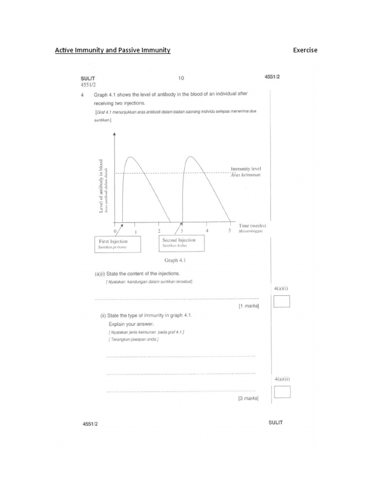 Active Immunity and Passive Immunity PDF