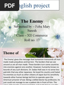 English Project: The Enemy