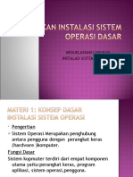 Menjelaskan Langkah Instalasi Sistem Operasi