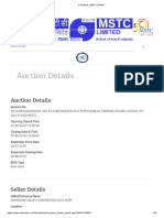E-Auctions - MSTC Limited-DVC-MEJIA POWER-07.08.2019
