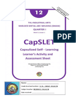 Learner's Activity and Assessment Sheet: Name