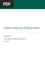 Veeam Backup 11 0 User Guide Hyperv