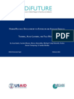 Kante Et Al 2016 HRD AES Training Adult Learning and Field Methods MEAS Discussion Paper