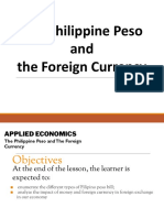 The Philippine Peso and The Foreign Currency