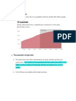 Social Changes: Population Growth