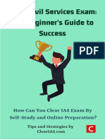 UPSC Civil Services Exam - Beginners Guide To Success - Edition-1