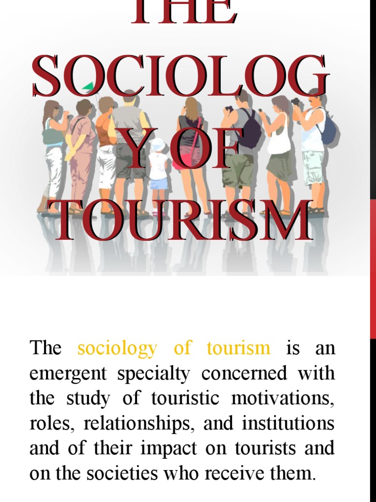 essay about sociology of tourism