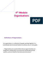 Organisational Structure and Design