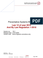 Preventative Systems Manual