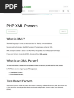 PHP XML Parsers