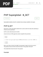 PHP $ - GET Tutorial