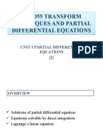 MA5355 Transform Techniques and Partial Differential Equations