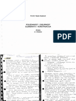 Pouzdanost i sigurnost elemenata i konstrukcija - skripta u rukopisu - Prof. Dr Radoš Bulatović