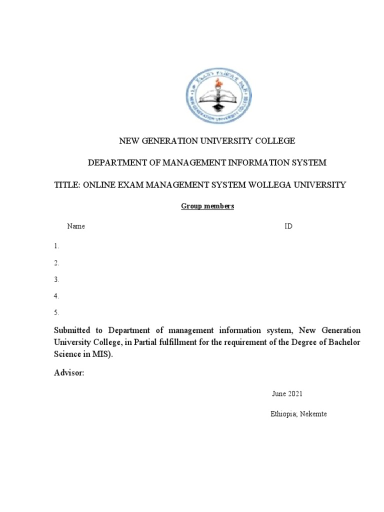 Online Exam Management System Design | PDF | Web Server | Internet & Web