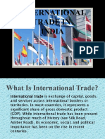 International Trade in India