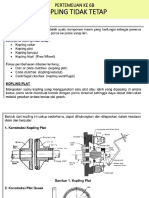 Elemen Mesin Pertemuan Ke 6 Kopling Tidak Tetap