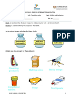 Chem - Acidity and Indicators