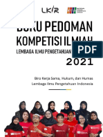 Buku Pedoman Kompetisi Ilmiah LIPI 2021