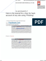 Hack Accounts Using Phishing Doc