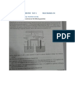 Class 12 Sub: Chemistry Pat 1 Max Marks: 50