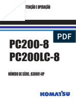 Manual de Manutenção e Operção PC200