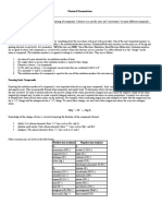 Chemical Nomenclature