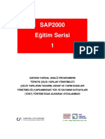 SAP2000 Eğitim Serisi 1