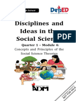 DISS - Mod4 - Concepts and Principles of The Social Science Theories