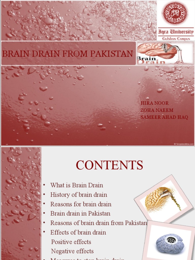 Brain Drain From Pakistan