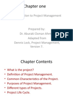 CH1 - Introduction To Project Management