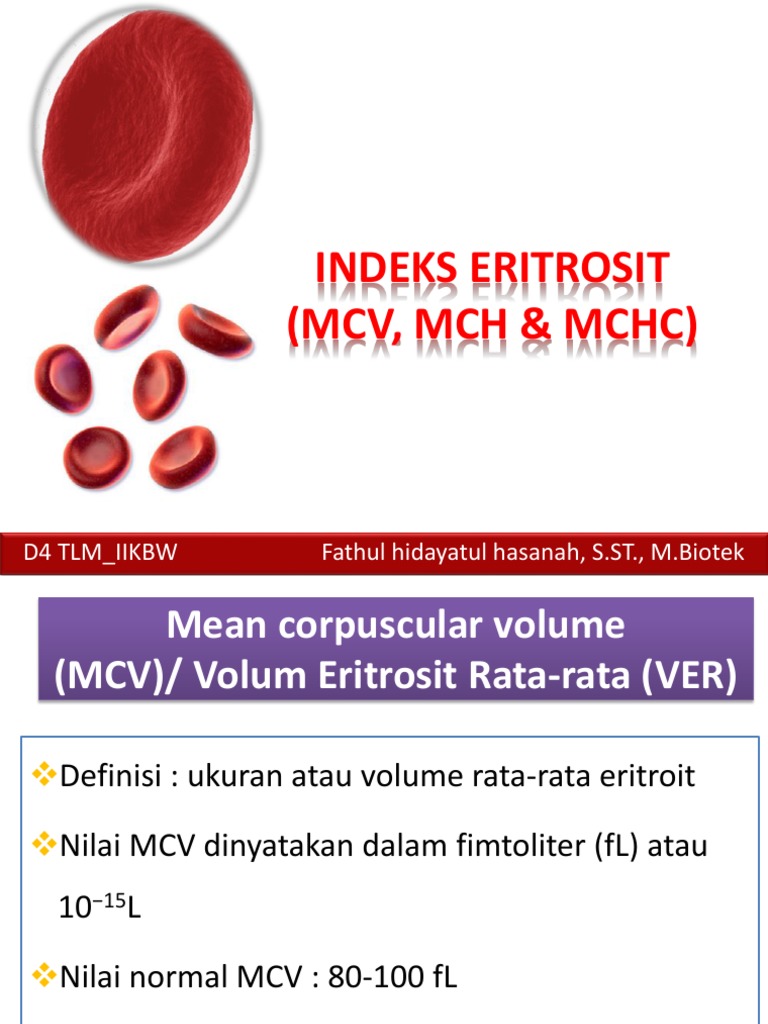 5 - MCV, MCH & MCHC | PDF
