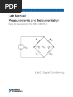 Lab 2 - Signal Conditioning