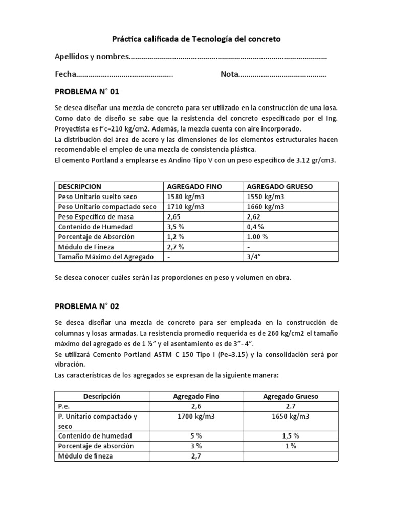 G 3a Practica Califica | PDF