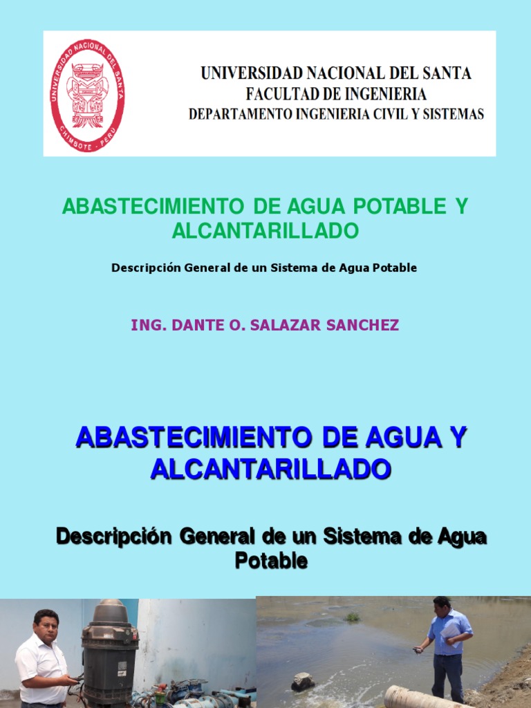 Acceso al Agua Potable y Saneamiento | PDF | Agua potable | Red de ...