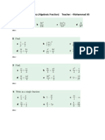 002_Worksheet 4 Algebra