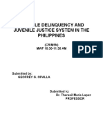 Juvenile Delinquency and Juvenile Justice System in the Philippines(17)